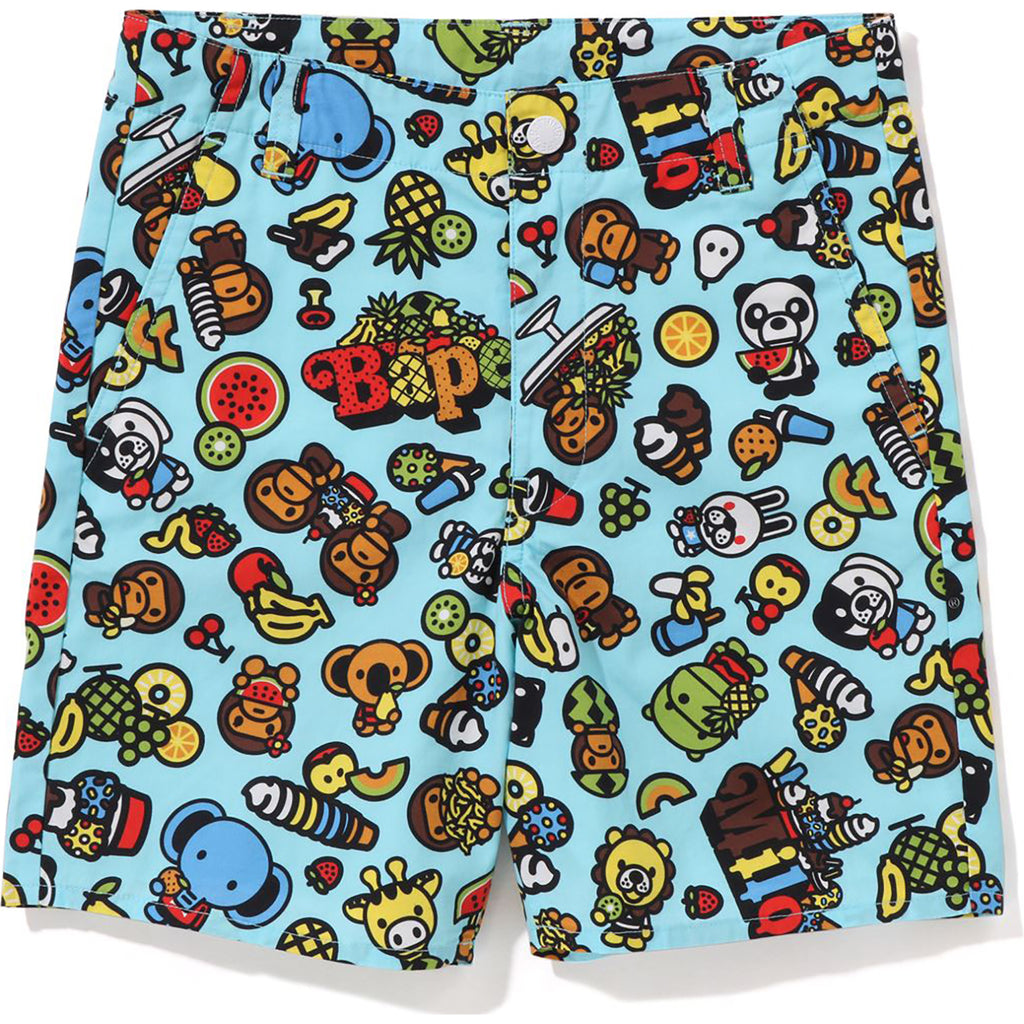 BABY MILO MIXED FRUIT SHORTS KIDS | us.bape.com