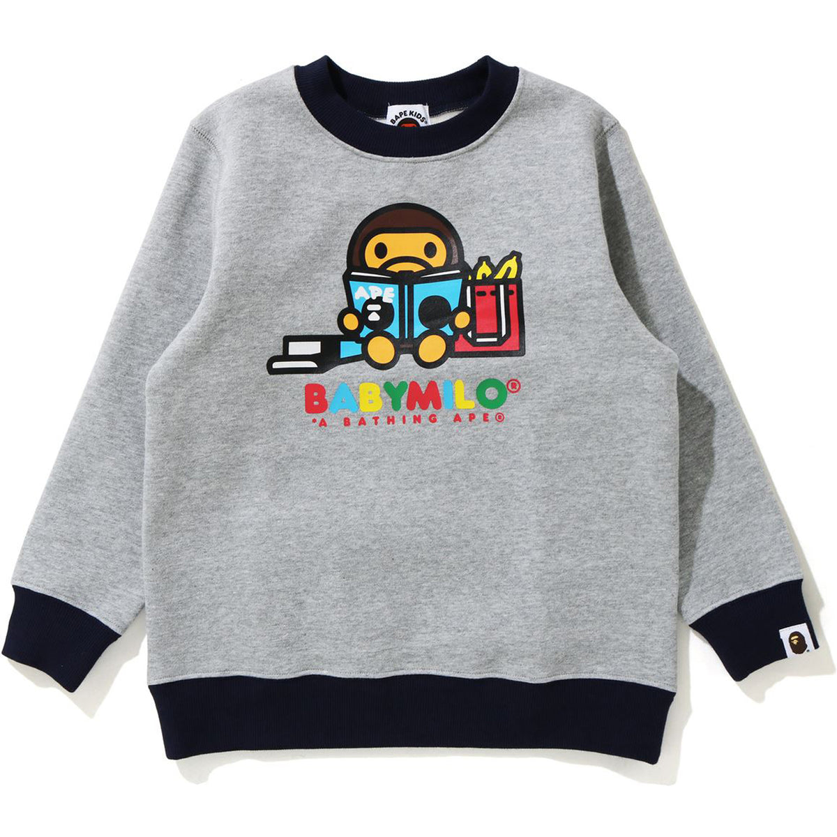 MILO READING BOOK CREWNECK KIDS