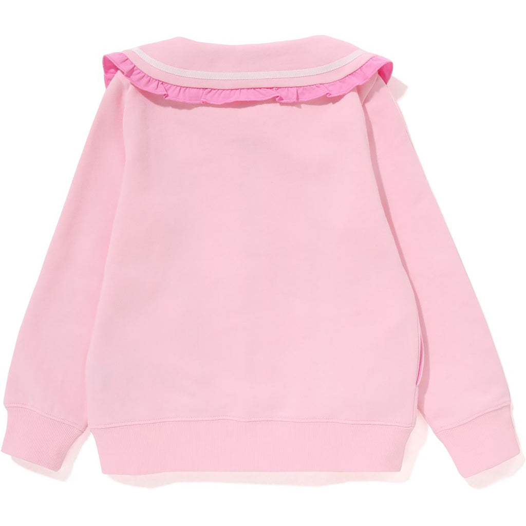 BABY MILO STRAWBERRY FRILL COLLAR ZIP JACKET KIDS