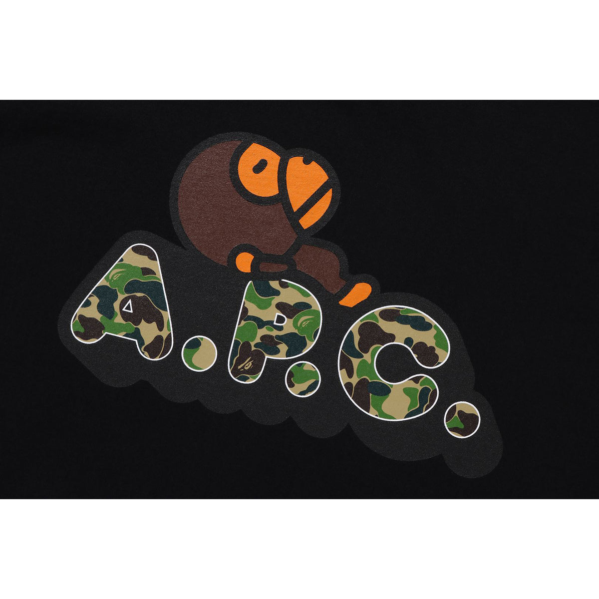 BAPE X A.P.C. MILO ON APC WIDE TEE LADIES