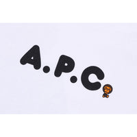 BAPE X A.P.C. MILO ON APC WIDE TEE LADIES