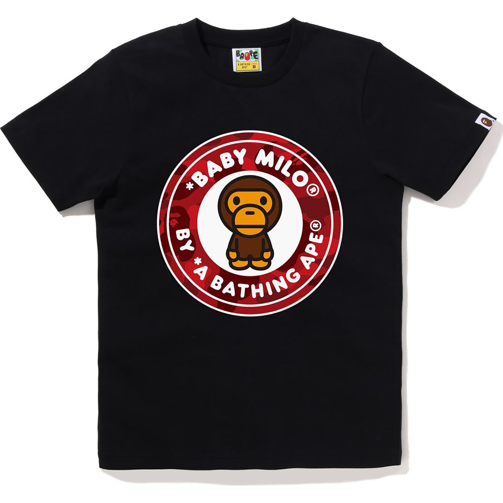 COLOR CAMO MILO BUSY WORKS TEE LADIES | us.bape.com