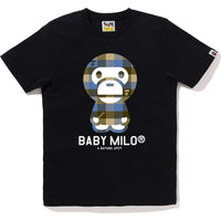 BLOCK CHECK BABY MILO TEE LADIES