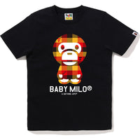 BLOCK CHECK BABY MILO TEE LADIES