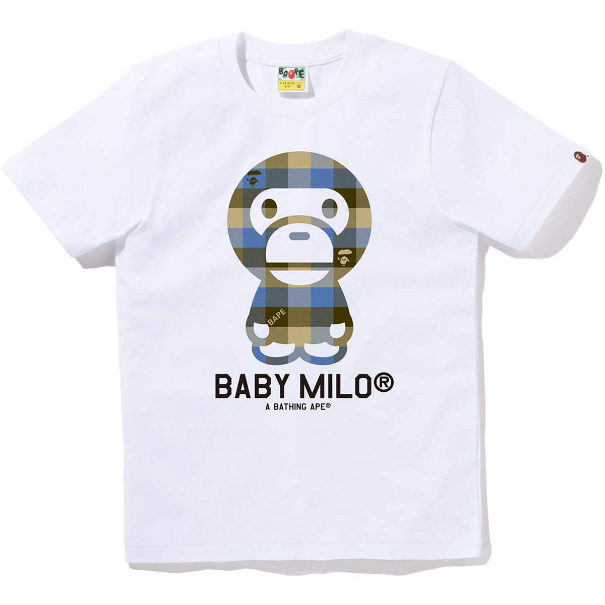 BLOCK CHECK BABY MILO TEE LADIES