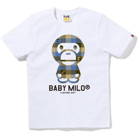 BLOCK CHECK BABY MILO TEE LADIES