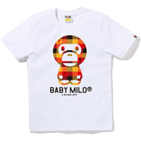BLOCK CHECK BABY MILO TEE LADIES