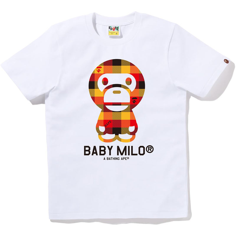 BLOCK CHECK BABY MILO TEE LADIES