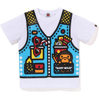 BABY MILO FISHING VEST PRINT TEE KIDS