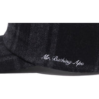 MR. BATHING APE FLANNEL CHECK CAP MENS
