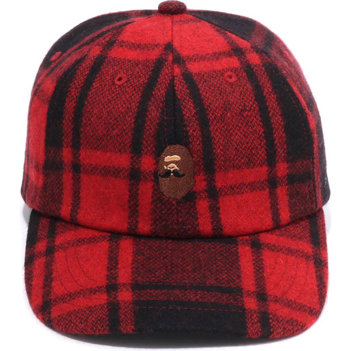 MR. BATHING APE FLANNEL CHECK CAP MENS