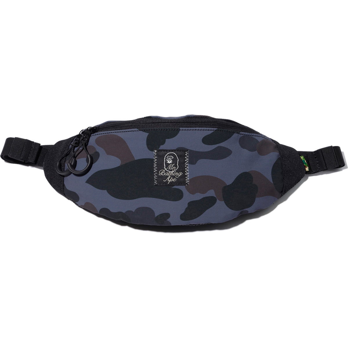 MR. BATHING APE CAMO WAIST BAG MENS