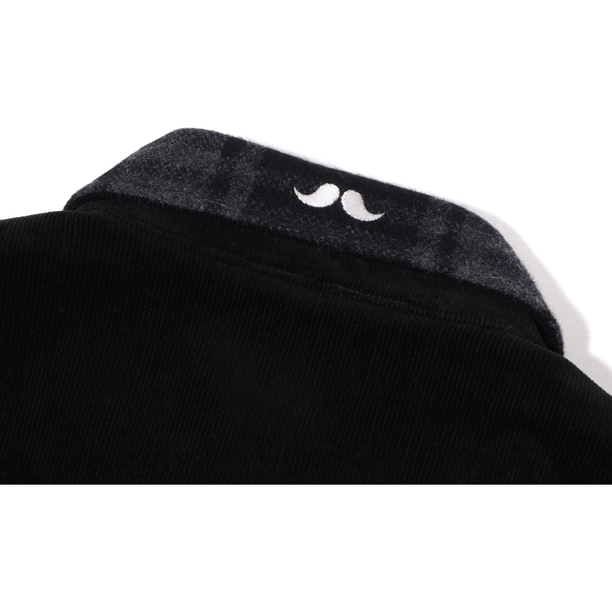 MR. BATHING APE FLANNEL CHECK WIDE FIT SHIRT MENS