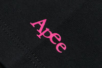 APEE LOGO PRINTED CROP TEE LADIES