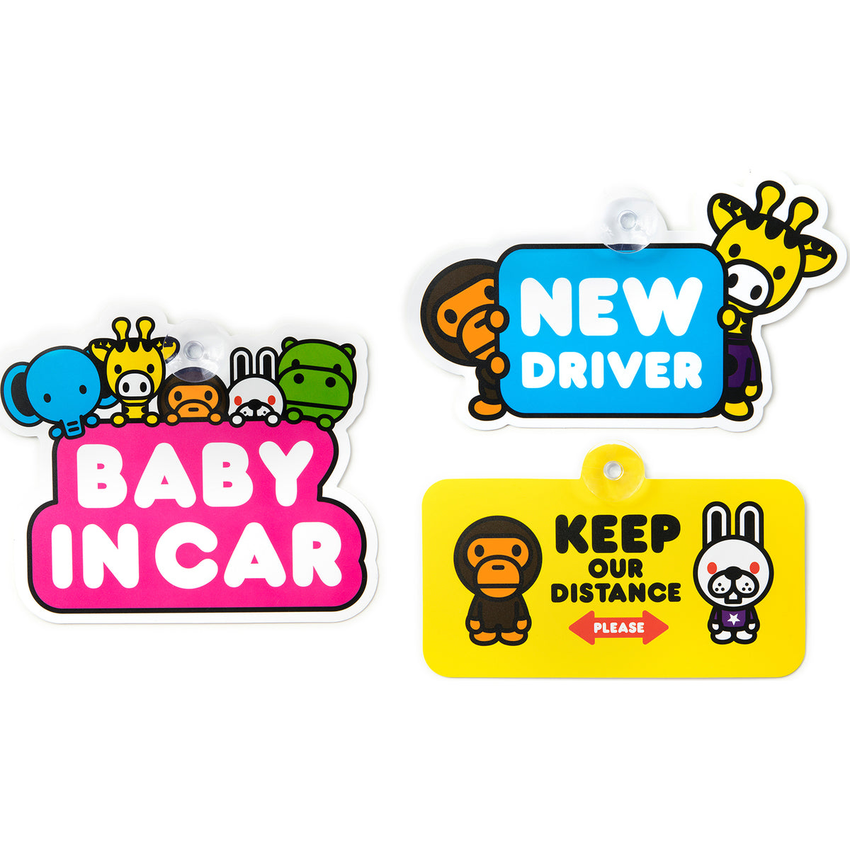 BABY MILO CAR SIGNAGE