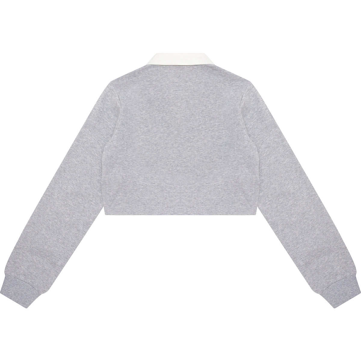 APEE CROPPED POLO SWEATSHIRT LADIES