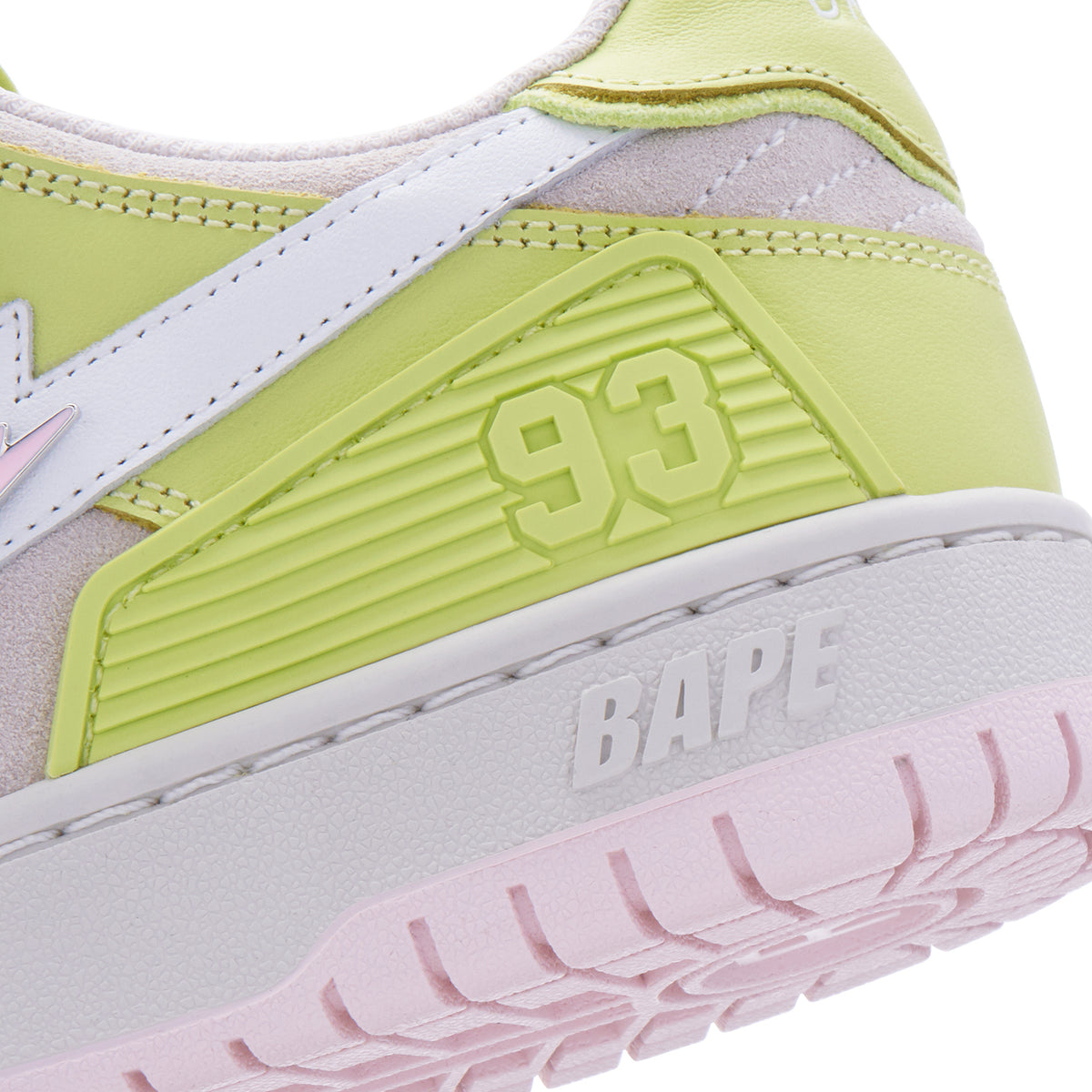 BAPE® SK8 STA 'LIMEADE' by BAPY® LADIES