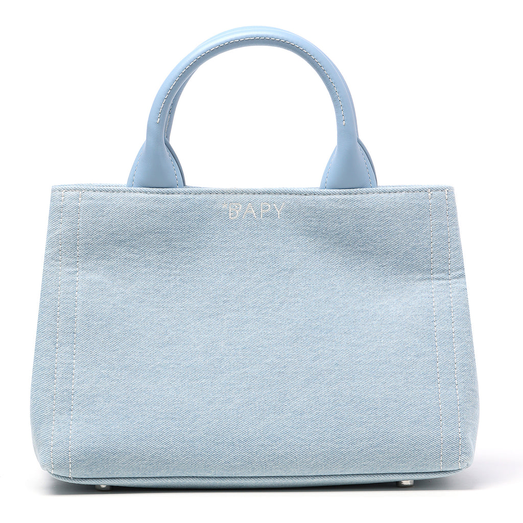 BAPY DENIM TOTE BAG LADIES