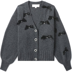 BAPY RIBBON CARDIGAN LADIES | us.bape.com