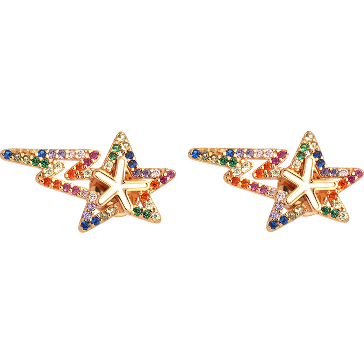 BAPY BAPE STA STUD EARRINGS LADIES