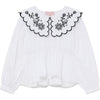 BAPY LACE COLLAR TOP LADIES