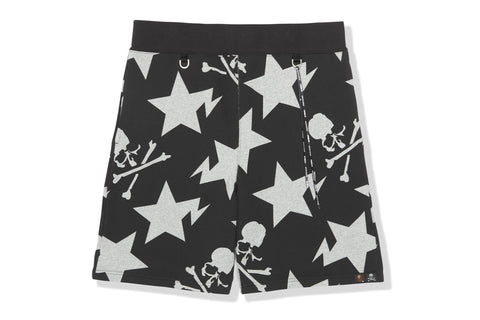 MM BAPE 11TH ANNIV. STA PATTERN SWEAT SHORTS MENS