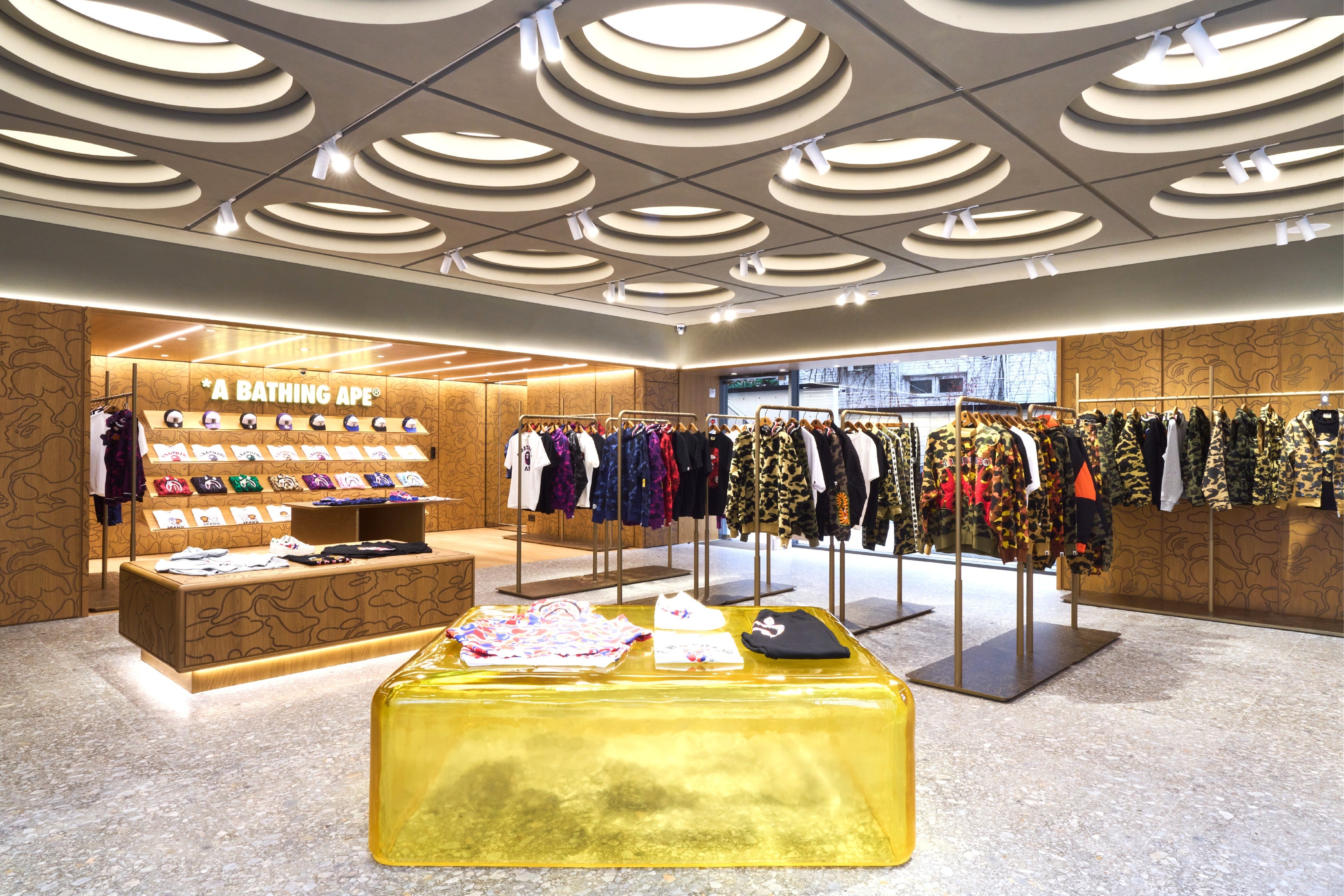 BAPE store interior